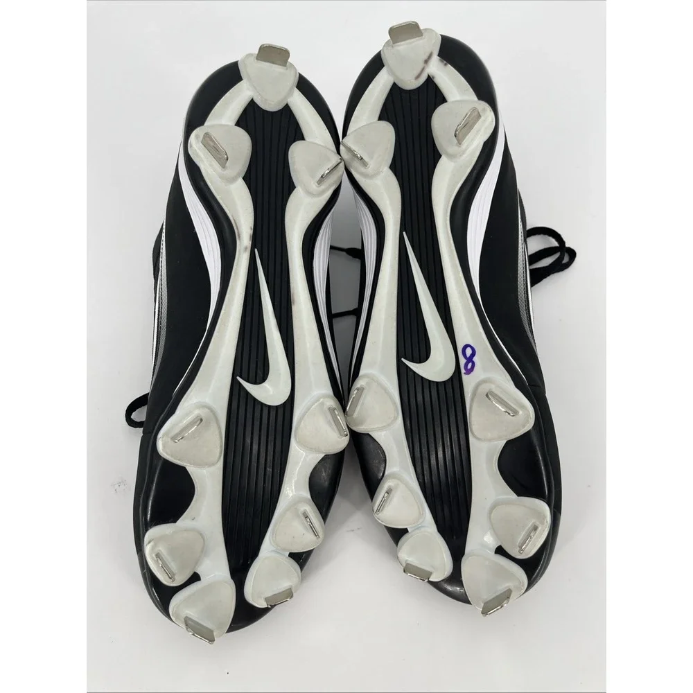 Nike Huarache 2K Filth Pro Low Baseball Cleats Men's 10 Black White 807126 010